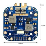 Système Matek d'origine XCLASS PDB FCHUB-12S V2 Board 12V Output 440A Current Sensor 3-12S pour RC Drone Quadcopter Multicopter